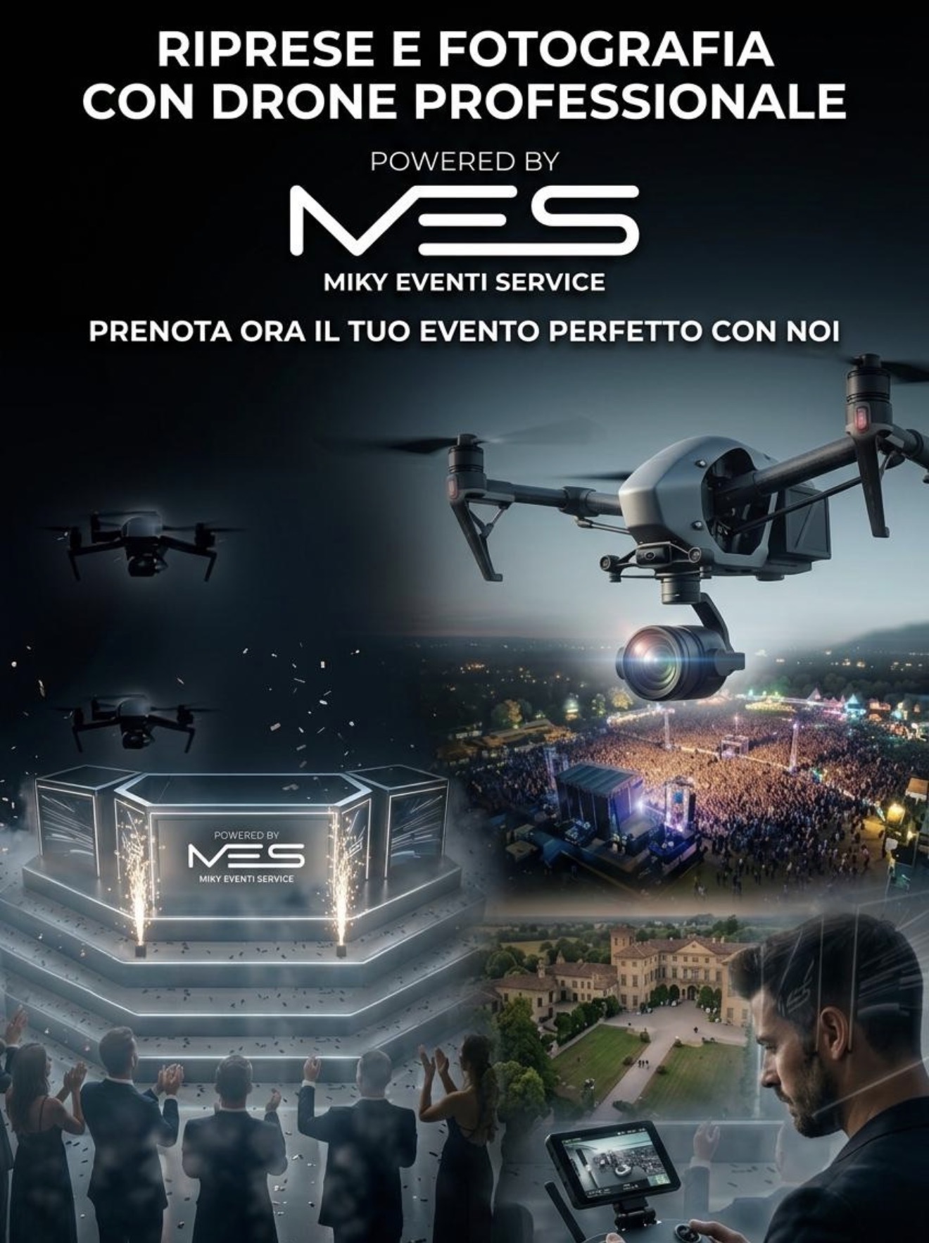Riprese con Drone